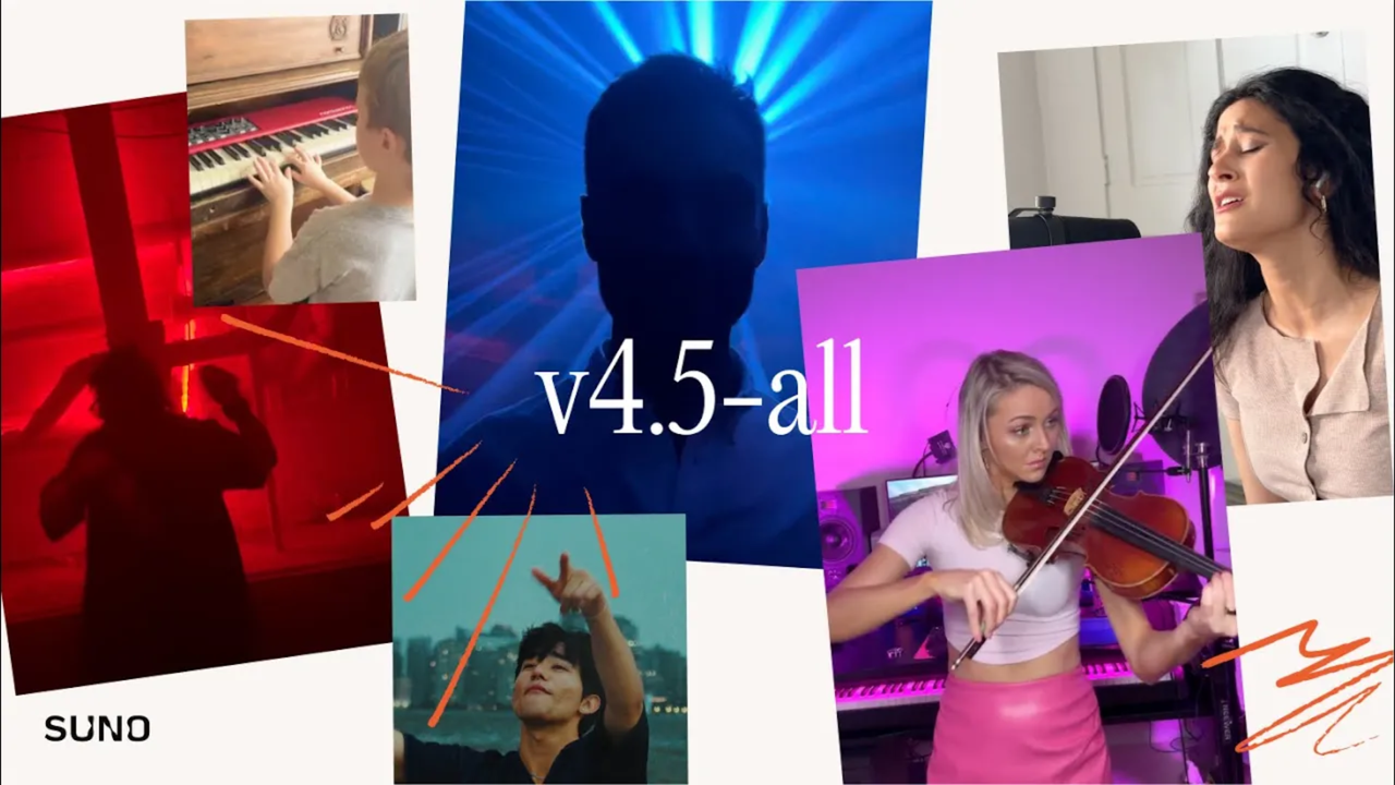 معرفی مدل جدید موسیقی هوش مصنوعی سونو نسخه V4.5