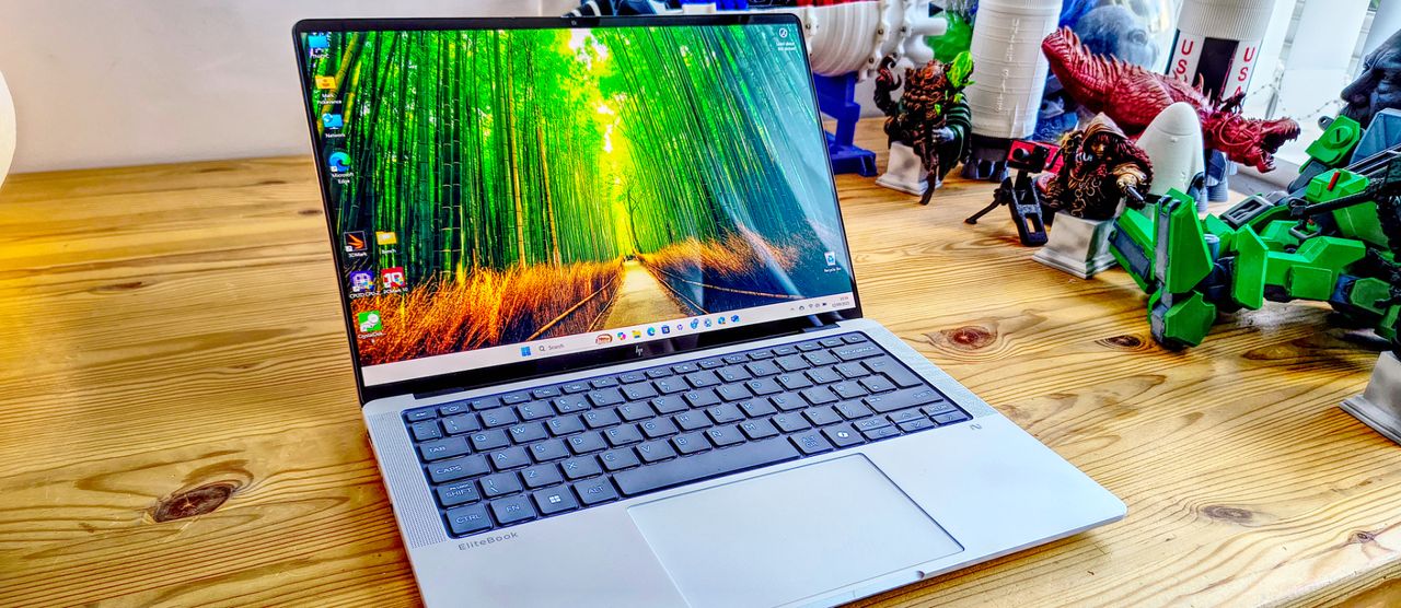 بررسی لپ تاپ تجاری هوشمند HP EliteBook با فناوری هوش مصنوعی