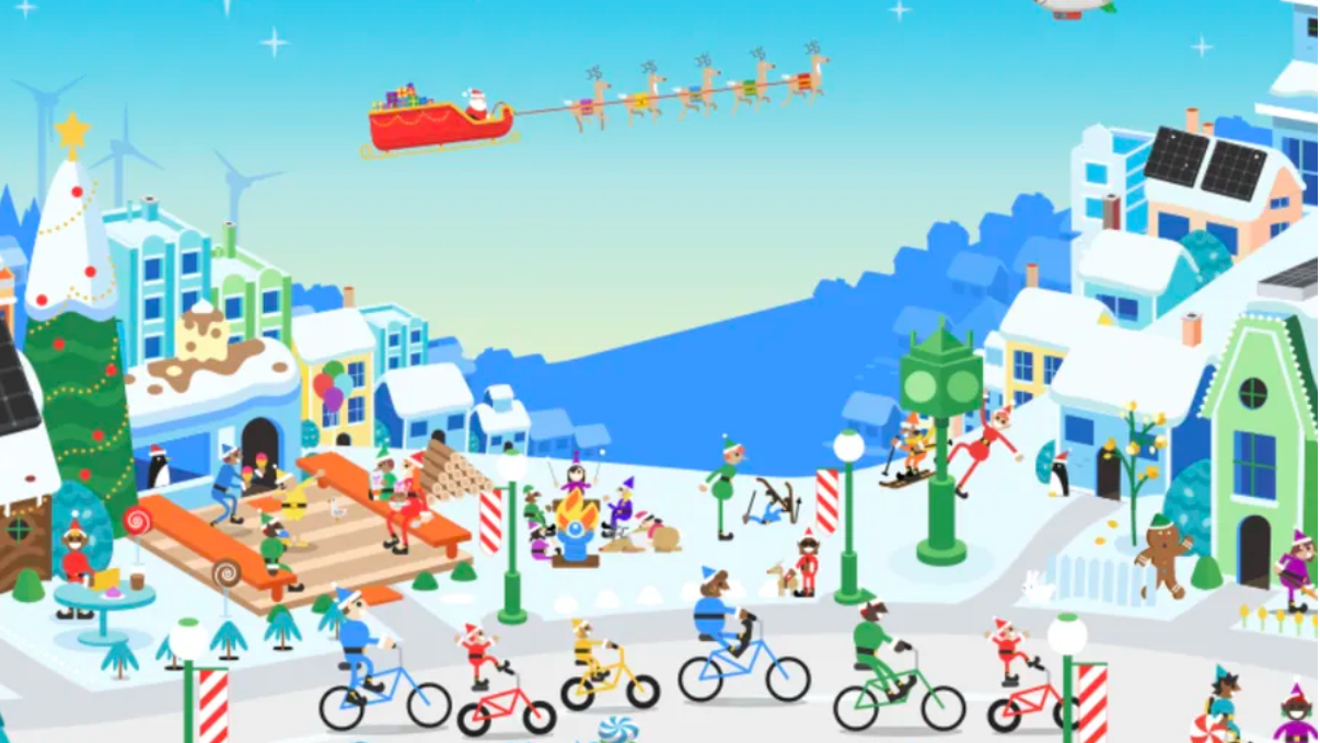 پیگیری زنده مسیر بابا نوئل 2025 و موقعیت لحظه‌ای او