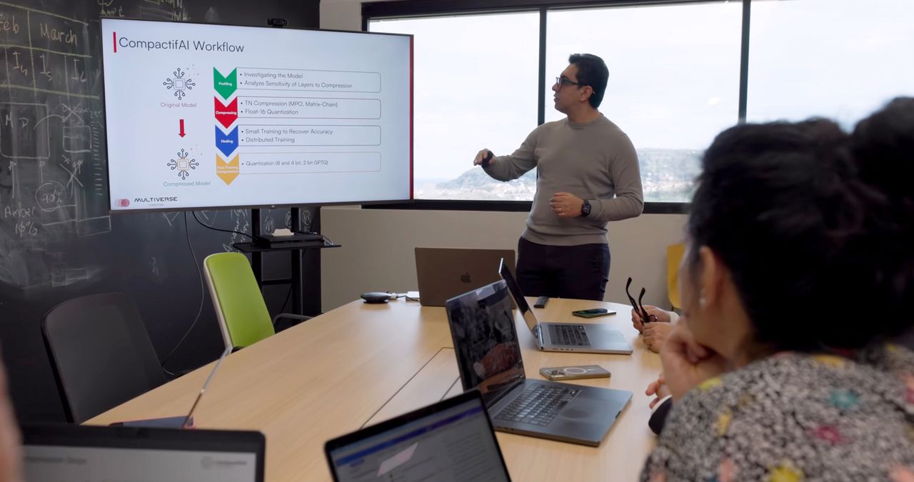 کاهش حجم مدل های هوش مصنوعی با روش کوانتومی نوین